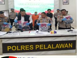 Delapan Anak Jadi Korban Pencabulan Di Teluk Meranti, Polres Pelalawan Tangkap Pelaku