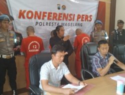 Polresta Magelang Ungkap 3 Kasus Narkotika