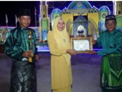 Wakil Bupati Inhil Yuliantini Hadiri Penutupan MTQ Di Desa Pekan