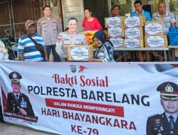 Polsek Lubuk Baja Gelar Bakti Sosial Berbagi Sembako Kepada Panti Jompo Dan Panti Asuhan Dalam Rangka Menyambut Hut Bhayangkara Ke 79