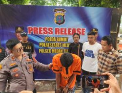 Polsek Medan Timur Amankan Pelaku Pencurian Sepeda Motor