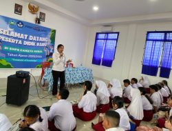 Satreskrim Polres Karimun Sosialisasi Anti-Bullying Di SMP Cahaya Meral