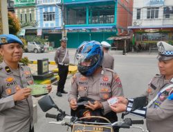 Polres Karimun Gelar Penegakan Disiplin Internal Melalui Pengecekan Kelengkapan Ranmor Dan Administrasi Anggota