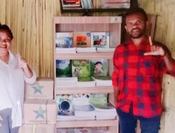 Dorong Budaya Literasi di Pelosok TTS, TBM Cendana Baus Terima 1.500 Buku dari Perpusnas RI