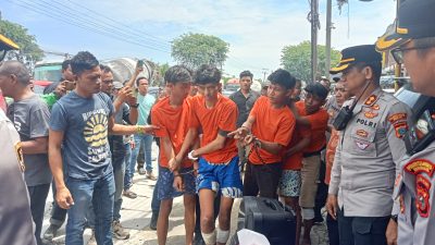 Polsek Sunggal Tangkap Komplotan Begal Sadis Kerap Beraksi Di Medan-Binjai, 5 Orang Positif Narkoba