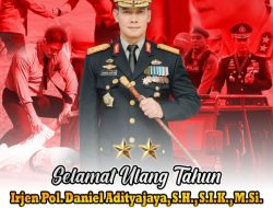 Selamat Ulang Tahun Bapak Kapolda Bali Irjen Pol Daniel Adityajaya