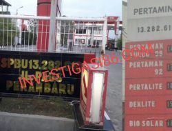 SPBU 13.282.610 Jalan Paus Marpoyan Damai Pekanbaru Diduga Suplai BBM Solar Bersubsidi Ke Mafia, Kapolresta Pekanbaru Dan Dirut Pertamina Diminta Tindak Tegas