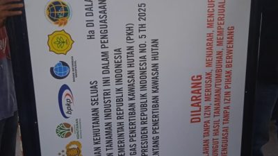 Plang Eksekusi PKH Dikirim Ke PT RIA, Diduga Lahan Sudah Dipanen Tanpa Proses Eksekusi Resmi