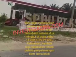 Luar Biasa …!!! Diduga SPBU 14.283.6109 PT. KSO Masih Terus Suplai BBM Bersubsidi Ke Mafia, Diminta Kapolda Riau Jangan Tutup Mata