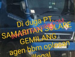 Diduga Mobil Agen BBM Industri PT. Samaritan Solare Gemilang Ambil BBM Solar Di Gudang BBM Ilegal Milik Mafia Doni, Kapolres Inhu Diminta Tindak Tegas Dan Tangkap Mafianya