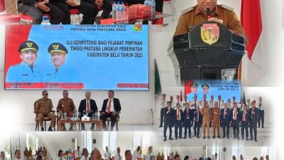 Wabup Belu Buka Uji Kompetensi Pejabat Tinggi Pratama 2025: Mewujudkan ASN Profesional dan Berintegritas