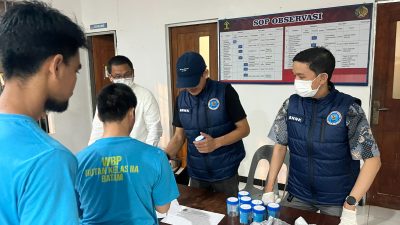 Rutan Batam Gelar Razia Gabungan Bersama Bersama TNI, POLRI, BNN Dan BIN