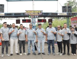 Drag Bike Kapolres Cup 2025 Resmi Dibuka, Bupati Inhil Apresiasi Ajang Otomotif
