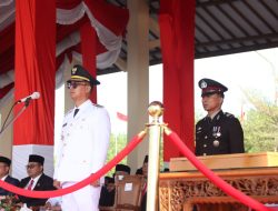 Polres Karimun Jadi Pelaksana Upacara HUT Ke-80 Kemerdekaan RI