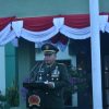 Korem 152/Baabullah Gelar Upacara Peringati HUT RI ke-80, Kasrem Bacakan Amanat Panglima TNI