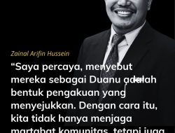 Duanu Menegaskan Identitas : Klarifikasi Zainal Arifin Hussein
