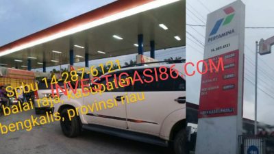 Diduga Mafia GUNAWAN Alias TOPOI Kuras Habis BBM Solar Bersubsidi Di SPBU 14.287.6121 Balai Raja Bengkalis, Kapolres Diminta Tindak Tegas Tangkap Mafianya