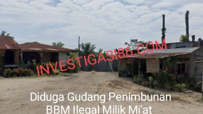Diduga Gudang Penimbunan BBM Oplosan Ilegall Milik Mi’at Di Kandis Beroperasi Dengan Bebas, Kapolres Siak Diminta Tindak Tegas
