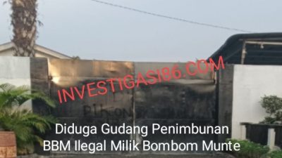 Diduga Gudang Penimbunan BBM Oplosan Ilegall Milik Bombom Munte Di KM 51 Kandis Beroperasi Dengan Bebas, Kapolres Siak Diminta Tindak Tegas