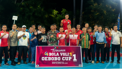 Oebobo Cup I: Turnamen Bola Voli di TTS Resmi Dibuka, Lahirkan Bibit Unggul dan Eratkan Persatuan