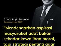 BDPN Tegaskan Pemprov Riau Harus Memperhatikan Suara Masyarakat Adat Pulau Burung