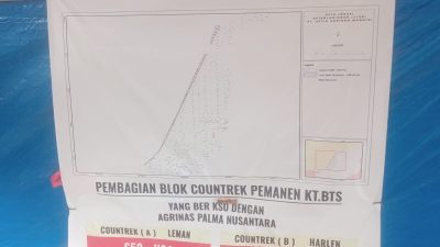 Lahan Sitaan Satgas PKH Seluas 154 Hektar Milik Perkebunan PT SAGM Di Inhil Diduga Dikuasai Oleh Para Koruptor