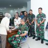 Sambut HUT TNI ke- 80 Korem 152/Baabullah Gelar Baksos dan Donor Darah