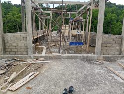 Dugaan Proyek Siluman Milik Disbub Halbar, Pembangunan Ruang Tunggu Pelabuhan Dodinga Tidak Ada Papan Nama Proyek