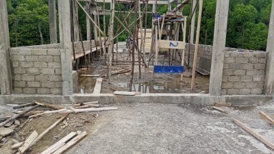 Dugaan Proyek Siluman Milik Disbub Halbar, Pembangunan Ruang Tunggu Pelabuhan Dodinga Tidak Ada Papan Nama Proyek