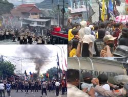 Kepung Kantor Wakil Rakyat, Ribuan Mahasiswa Kota Ternate Caos dengan Aparat, Gas Air Mata Dan Batu Uji Kekuatan