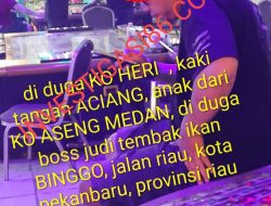 Polresta Pekanbaru Tutup Mata, Gelper Judi Tembak Ikan BINGGO Di Jalan Riau Pekanbaru Diduga Dikelola Oleh KO HERI Beroperasi Dengan Bebas Dan Tidak Tersentuh Hukum, Kapolda Riau Dimana