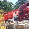Diduga BBM Mobil Tengki Pertamina Dioplos Dengan BBM Ilegal Milik Yudha Silalahi Di Gudang Penimbunan BBM Ilegal Diduga Milik Joko Oknum Prajurit TNI Di Dumai