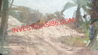 Diduga Galian C Milik Toleh Tidak Kantongi Izin Alias Ilegal Beroperasi Dengan Bebas Di Simpang Kerang Kecamatan Tanah Putih Rohil, Kapolres Rohil Diminta Tindak Tegas