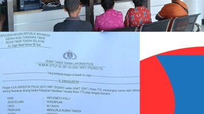 Dugaan Penipuan Bantuan Pangan di TTS, FPDT Dampingi Korban Resmi Polisikan Oknum Sekdes