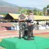 Danrem 152/Baabullah Pimpin Apel Gelar Pasukan Pengamanan Kunjungan Kerja Wakil Presiden RI di Maluku Utara