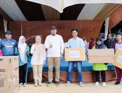 Bupati Dan Wakil Bupati Inhu Buka Turnamen Bupati Cup Volly Ball 2025 Di Kecamatan Peranap