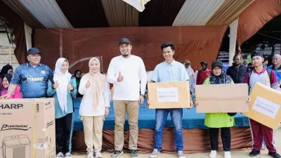 Bupati Dan Wakil Bupati Inhu Buka Turnamen Bupati Cup Volly Ball 2025 Di Kecamatan Peranap