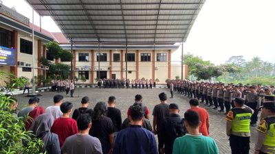 Antisipasi Perkembangan Situasi, Polres Temanggung Gelar Apel Kesiapsiagaan Dan TWG