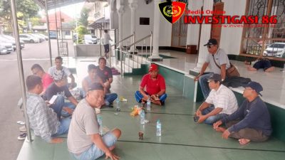 Rela Menginap Lima Hari Enam Malam Demi Menuntut Alat Kerja Yang Dihilangkan Oleh BBWSSO, Ngarso Dalem Apakah Sudah Tau Maslah Ini???