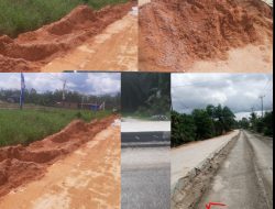 Diminta Dinas PPUR Provinsi Riau Kroscek Kebali Proyek Jalan Rigit Dikalyang diduga Menggunakan Maktrial Di Duga Ilegal