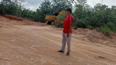 Galian Tanah Urug Berukuran 40×50 Meter Desa Teluk Sejuah Memiliki Izin Dari Dinas Terkait