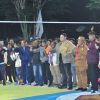 Bupati TTS Buka Turnamen Bola Voli Partai Gerindra dan Dragon Cup I di Mollo Utara