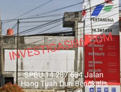 Diduga Mafia BBM Ilegal Ajo Oknum Anggota Polisi Kuasai Dan Kuras Habis BBM Bersubsidi Di SPBU 14.287.634 Jalan Hang Tuah Duri Bengkalis, Kapolres Bengkalis Diminta Tindak Tegas Jangan Tutup Mata
