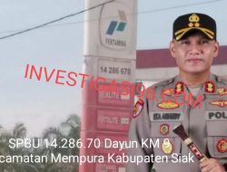 SPBU 14.286.70 Dayun KM 9 Kecamatan Mempura Siak Diduga Suplai BBM Bersubsidi Ke Mafia BBM Ilegal, Dirut Pertamina Dan Kapolres Siak Diminta Tindak Tegas Jangan Tutup Mata