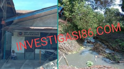 Diduga Limbah Perusahaan Singkong PT BSSW Tulang Bawang Cemari Lingkungan DAS Bujuk Agung Kecamatan Banjar Margo, DLH Tulang Bawang Diminta Tindak Tegas