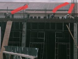 Proyek Pekerjaan Renovasi Tambah Ruang Puskesmas Sambirejo Abaikan K3 Sebagai Keselamatan Kerja