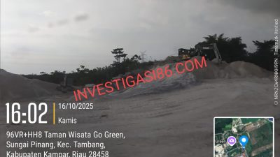 Aktivitas Tambang Galian Mineral Tanah Batu Di Kecamatan Tambang Milik  Aprinaldi Alias Edi Diduga Ilegal, Kapolres Kampar Diminta Bertindak Tegas Jangan Tutup Mata