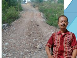 Proyek Jalan Desa Noeolin Gelap Informasi: Dikerjakan Tanpa Papan Proyek, Kepala Desa Bungkam!