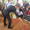 Upacara Pemakaman Brigpol Febri Ramanda Berjalan Dengan Lancar