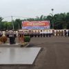 Polres Mesuji Bersama Forkopimda Kabupaten Mesuji Laksanakan Apel Kesiapan Tanggap Darurat Bencana Hidrometeorologi Di Wilayah Kabupaten Mesuji